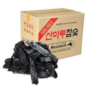 [RGMMQ069]뉴테크 백탄 한박스 10kg전후 바베큐그릴 캠핑