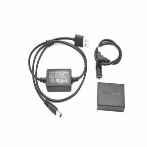 USB 케이블 LP-E17 DC 커플러 더미 배터리 캐논 호환 EOS M3 M5 M6 Mark ii DR-E17