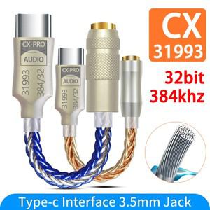 USB C타입 DAC 이어폰 앰프 헤드폰, 디지털 디코더, AUX 오디오 케이블, OTG 어댑터 , 안드로이드, 3.5mm