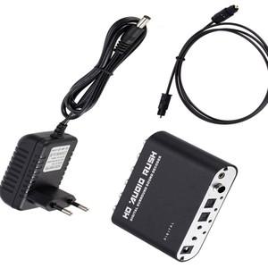 미니 AC3 오디오 디지털 아날로그 5.1 채널 스테레오 DAC , 광학 SPDIF 동축 AUX 3.5mm-6 RCA 디코더 앰프