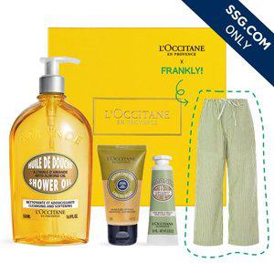 [록시땅](강남점)[단독][기프트] 아몬드 샤워 오일 500ml (+파자마 팬츠 & 디럭스 2종)
