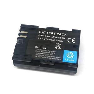 LP-E6 배터리 충전기 캐논 EOS 5DS R Mark II IV 6D 60Da 7D 80D 90D R5 R6 LP E6