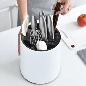 고품질 칼꽂이 베이직 회전 물빠짐 주방 올데이 칼블럭 (WFHQ4N2)