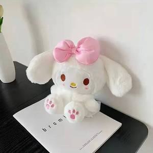 산리오 마이멜로디 마멜 인형 가방 장난감 귀여운 핸드백 소풍 책가방 액세서리 백팩 여아 생일 집들이 파