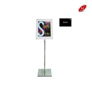 포스터 다보 크롬 스탠드 ADS-46CP A3 가로세로 검정