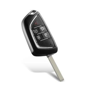 KEYYOU Buick 원격 키 쉘 케이스 용 Opel Vauxhall Chevrolet Cruze Epica Camaro 2/3/4/5 BTN 수정