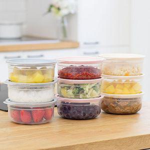 원형 전자렌지 냉동밥 보관용기 600ml 24개