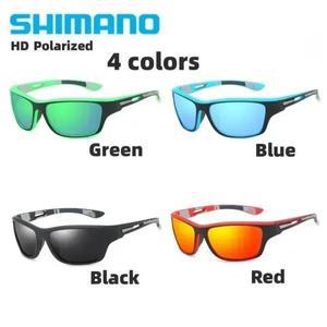 남성과 여성을 위한 새로운 오리지널 Shimano 선글라스 야외 스포츠 패션 HD 편광 안경은 안경과 일치할 수