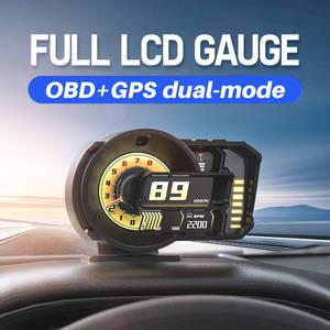 헤드업디스플레이 HUD 알람 테스터 속도계 고도계 슬로프 미터 차량용 헤드 업 디스플레이 GPS 나침반