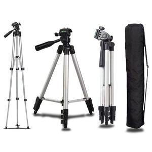 OEM 캐논 니콘 DSLR 디지털 카메라 휴대폰 여행용 셀프 삼각대, 퀵 플레이트 마운트 팬 헤드, 알루미늄 55
