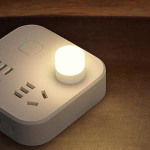 USB 야간 조명 미니 소형 LED 플매트 카펫 러그 램프  보조배터리 충전 책 미니 소형 소형 원형 독서