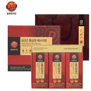 동원 천지인 6년근 홍삼정 에브리텐 10g x 30포 어버이날선물 부모님 건강선물