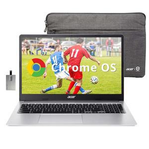 Acer 315 15.6인치 FHD 크롬북 인텔 셀러론 N4500 4GB LPDDR4 RAM 64GB eMMC UHD 그래픽 HD 웹캠 숫자 키패