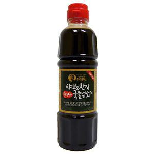 이엔푸드 유경빈 샤브한식소스 500ml X4 액상 요리 샤브육수 샤브 국물내기