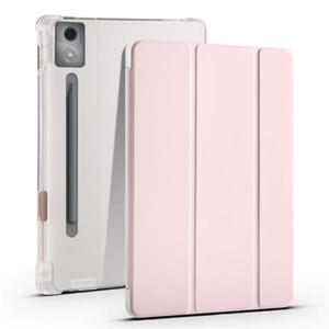 Xiaoxin Pad Pro 12.7 2025 케이스 (펜 홀더 포함) Lenovo 12 7 커버 용 Trifold 소프트 백 스탠드 태블릿