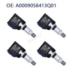 벤츠 E300 TPMS 타이어 압력 센서 A0009058413 용 4 개