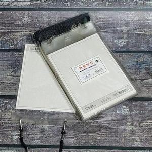 이름표명찰 113x145mm 대형 PVC 목걸이 관광명찰-세로형 1팩(10개