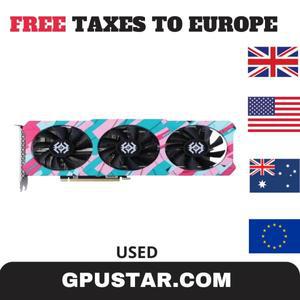 2024 중고 ZOTAC GeForce GPU 그래픽 카드 RTX 3060 Ti 8GD6 X-GAMING 256 비트 비디오 8GB