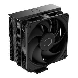 Cooler Master 하이퍼 212 블랙 에디션 RGB CPU 에어 쿨러 SF120R 팬 아노다이즈드 건메탈 브러쉬드 니켈