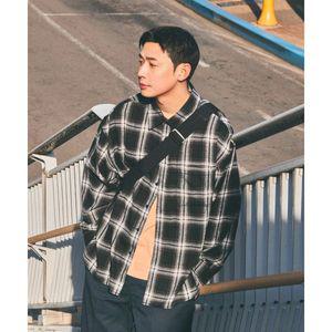 SPAO 에디션 EDITION오버핏 플란넬 체크 셔츠SPYWF11C54 SPYWF11C54