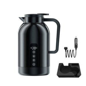 차량용 커피포트 전기포트 12V 겸용 스틸 차량용커피포트 분유포트 450ML 보온컵