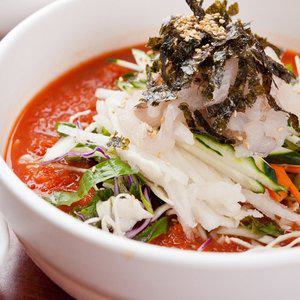 [보성수산] 초간단 포항 물회 밀키트 1팩 (참가지미회120g+야채150g+육수300g)