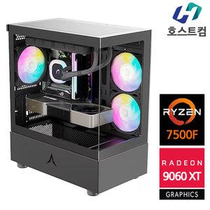 AMD 라이젠 7500F RX 9060 XT 게이밍 조립컴퓨터 오버워치 배틀그라운드 스텔라 블레이드 디아블로 본체 PC
