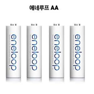 에네루프 충전식 건전지 AA 4알 대용량 친환경