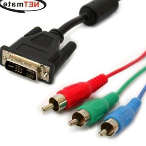 네트워크케이블 DVI to 컴퍼넌트 5m PC