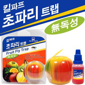 킬파프 초파리트랩 1개 무독성 초파리퇴치 과일파리