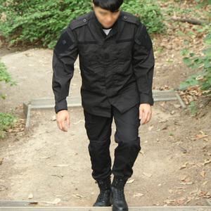 블랙 작업복 테러복 경비복 서바이벌 흑복 경비 (gmt51)