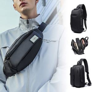 남자 스마트 USB 충전 락시스템 여행용 대용량 슬링백 크로스백 메신저백 가방 9223