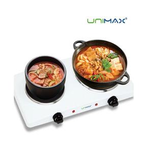 스마트 2구 핫플레이트 US-2290HPD 전기렌지 세라믹 열판