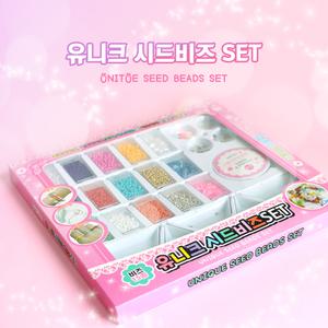 유니크 시드비즈 set 팔찌 마스크끈 우정 커플아이템 DIY 만들기 집콕놀이