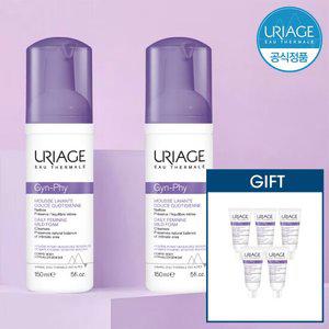 유리아쥬 진피 마일드 폼 150ML X 2개 (여성청결제)+GIFT
