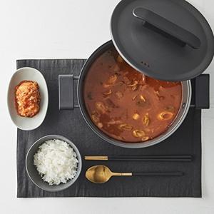 [락앤락][본사] 가벼워서 편리한 원쿡 전골냄비 22cm (LON1224)
