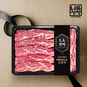 [롯데백화점]푸드진정성 시그니쳐 프리미엄 LA갈비 선물세트 1.5kg(미국산,꽃갈비,678번)