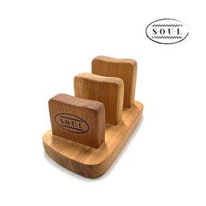 갤러리아 [SOUL] 마호가니 도레미 2단도마거치대 20x11x9.5cm