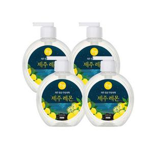 순샘 항균주방세제 제주레몬 500ml 용기 X 4개