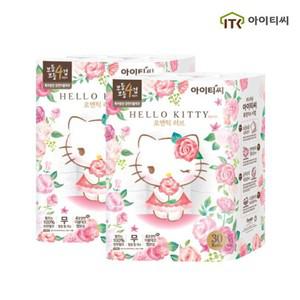 I헬로키티I 러브 화장지(4겹*25m) 30롤*2팩