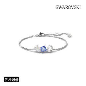 [스와로브스키](강남점)[본사정품/쇼핑백증정] Mesmera 블루 로듐 팔찌 M 5668359