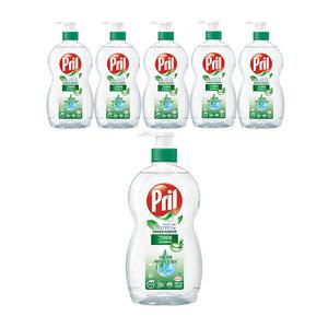 프릴 주방세제 그린파워 알로에베라향, 700ml, 6개