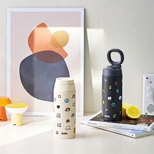 써모스X제로퍼제로 캐리 루프 텀블러 JOO-500KC 500ml 야외 손잡이 보온병