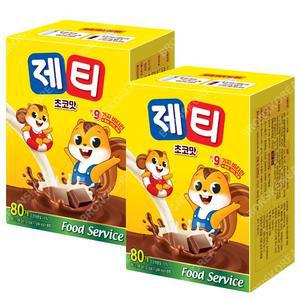동서 제티 초코렛맛 80T X 2개/코코아 우유음료