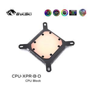 Bykski CPU 블록 인텔 LGA 1151 1156 1700 1800/워터 쿨러 라디에이터 RGB 라이트 싱크/CPU-XPR-B-I-D