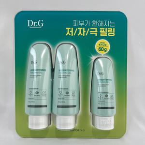 DrG 닥터지 필링젤 브라이트닝 저자극 스크럽젤 세트 120g 2입 60g