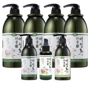 더블모 어성초 샴푸 1000ml 4개 + 미스트 모발팩 샴푸 택1