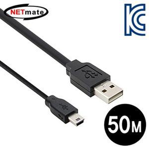 [XBFHJ1J1]NETmate CBL D203MB 50M USB2 0 AM Mini 5P 50