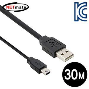 [XBFHJ1J8]NETmate CBL D203MB 30M USB2 0 AM Mini 5P 30