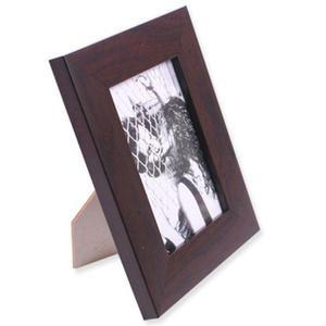 [RG7Q92RP]모티브액자3x5 S 9X13cm 밤색 탁상 원목 나무